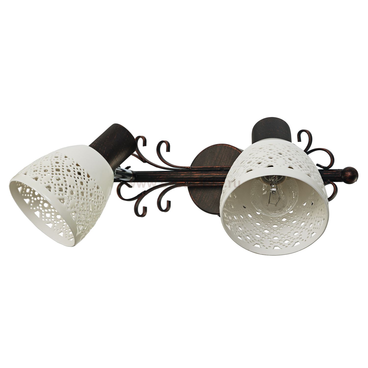 Светильник Ben Crezo B81011/2wBK WH