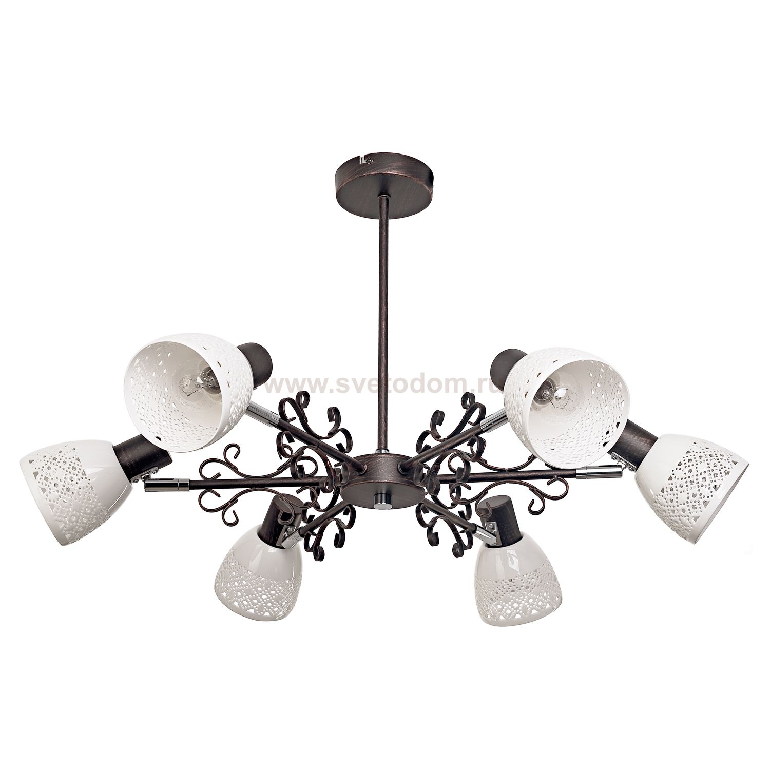 Светильник Ben Crezo B81011/6BK WH