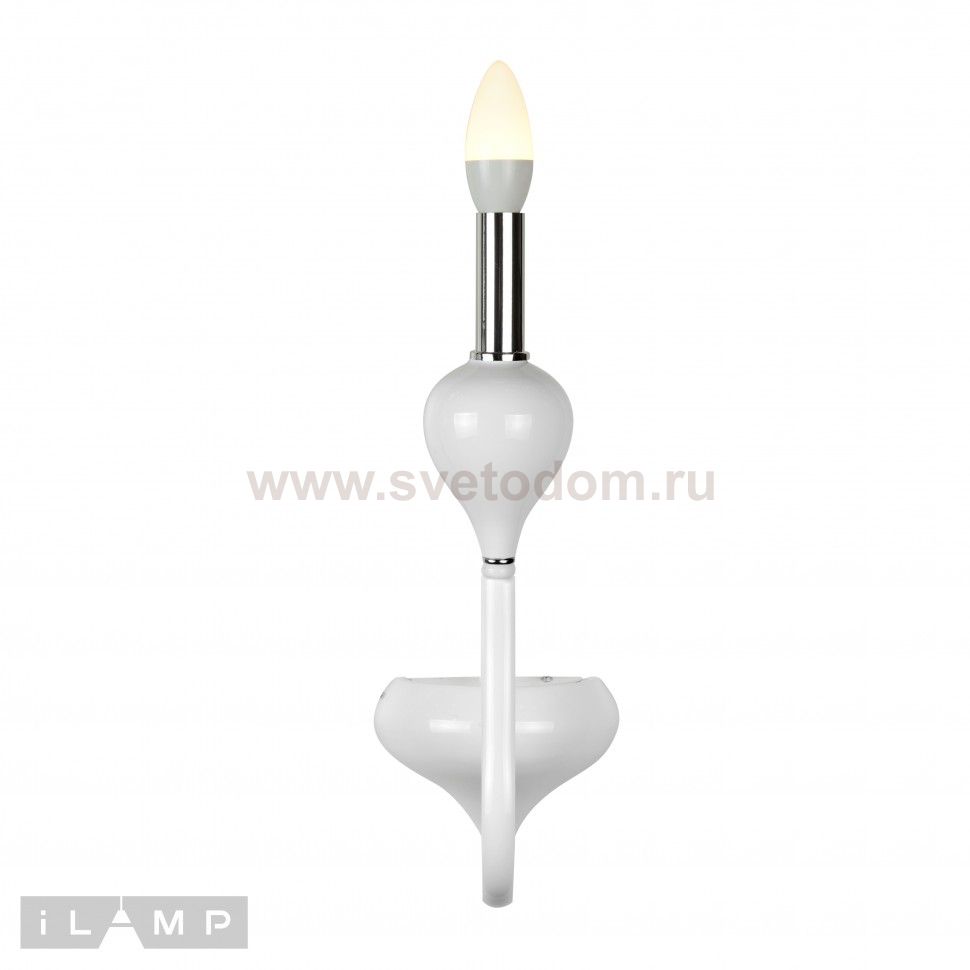 Настенный светильник iLamp Lady B88003-1 Белый