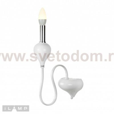 Настенный светильник iLamp Lady B88003-1 Белый