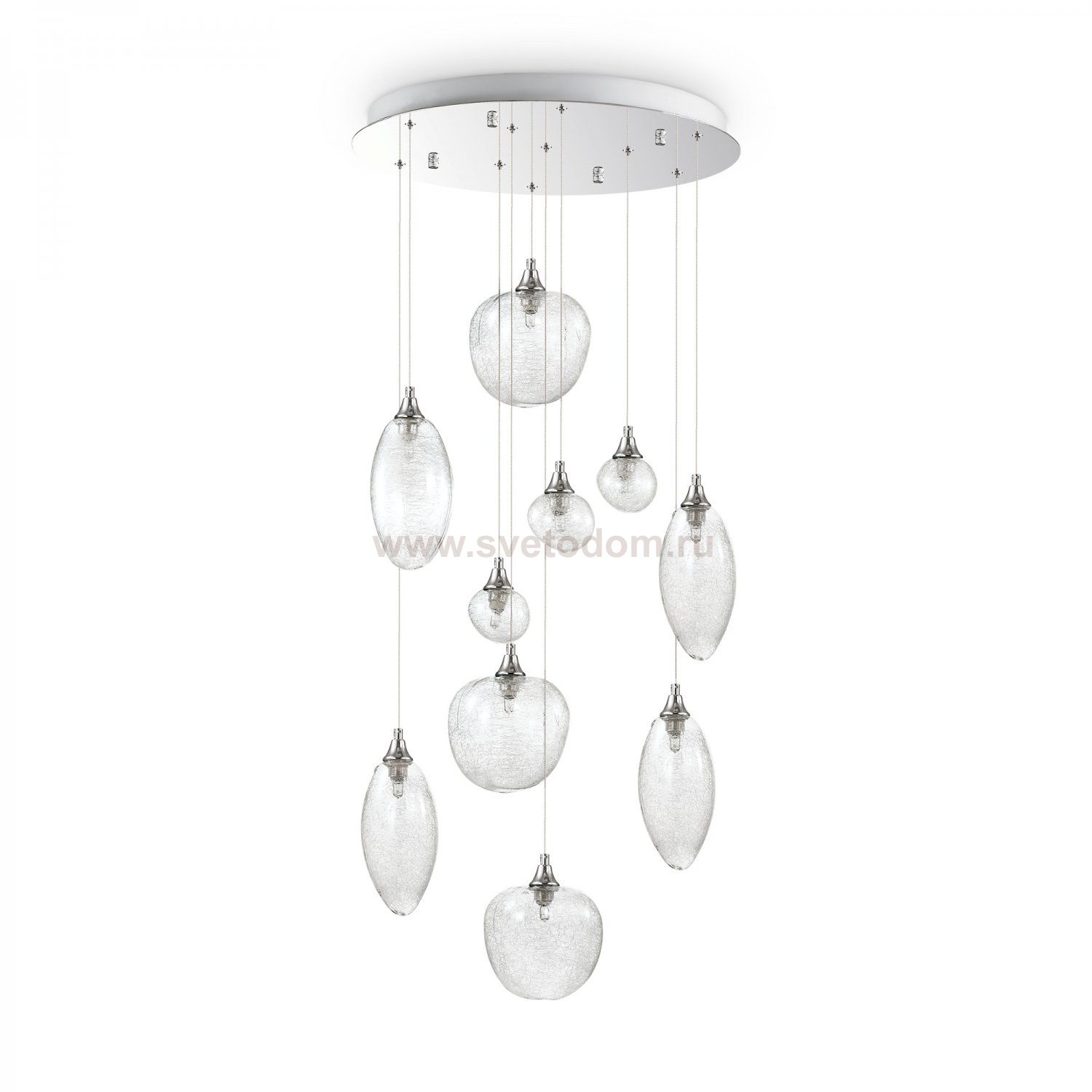 Подвесной светильник Ideal lux BACO SP10 CROMO (199795)