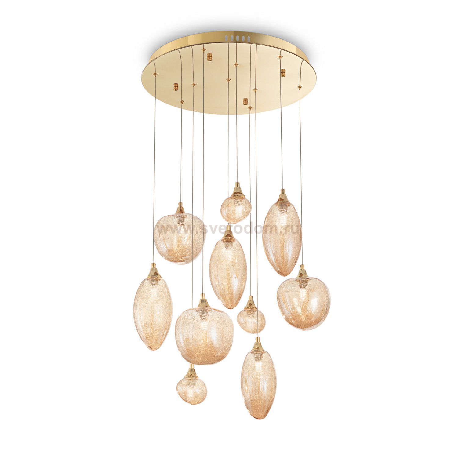 Подвесной светильник Ideal lux BACO SP10 OTTONE (199801)