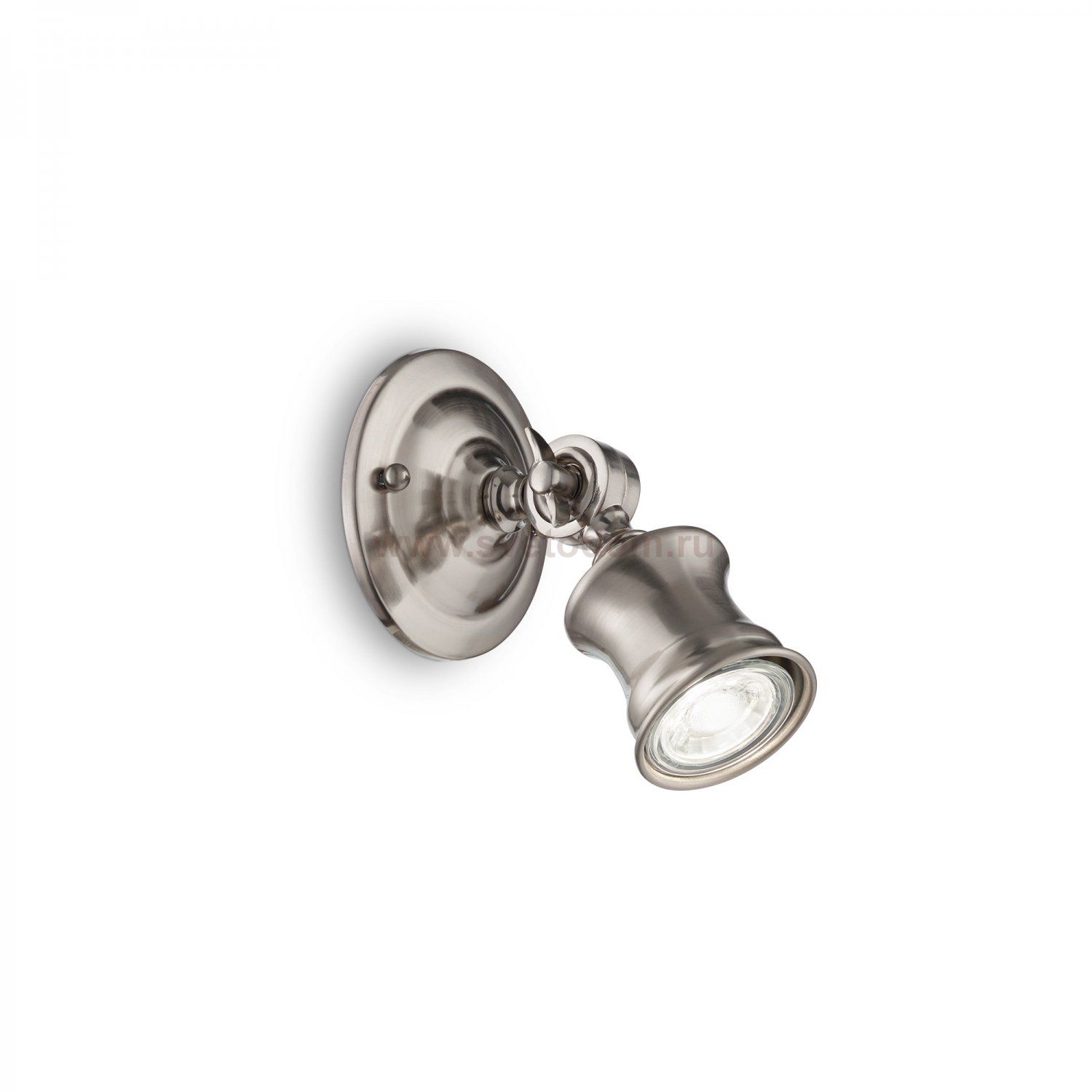 Светильник бра Ideal lux BARBER AP1 NICKEL (160016)