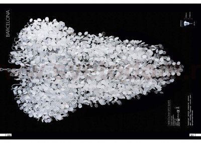 Светильник подвесной Crystal Lux BARCELONA SP33 SILVER (1161/233)