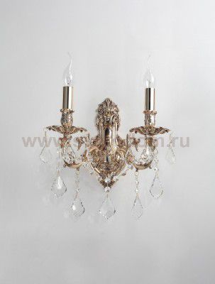 Светильник настенный бра Lucia Tucci BARLETTA W122.2 Coffe gold