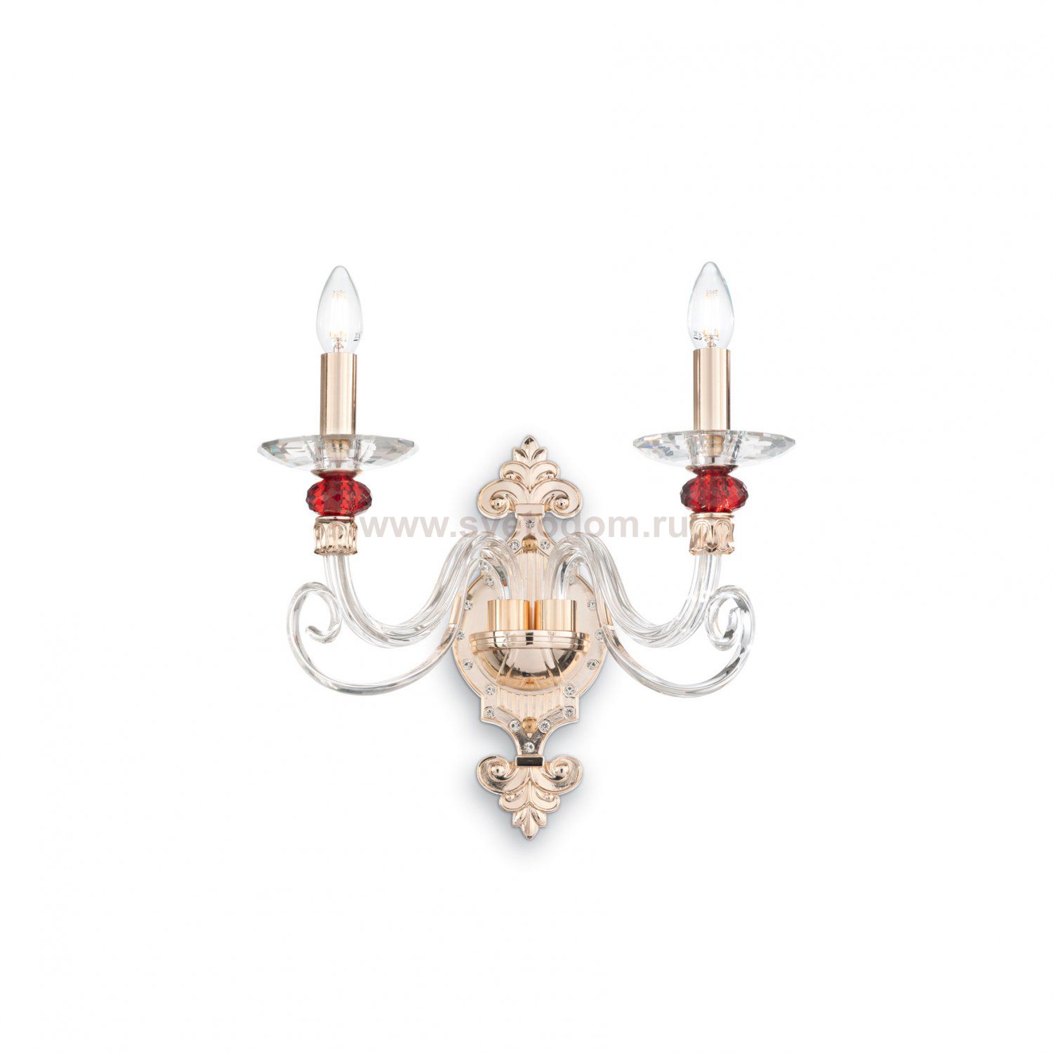 Светильник бра Ideal lux BARONET AP2 (81748)