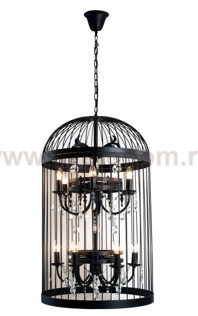 Люстра Birdcage D60 MAK interior BC08-12L Черный