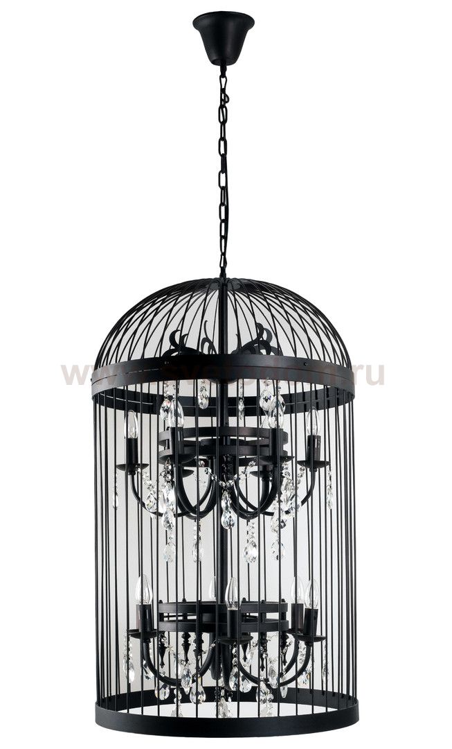 Люстра Birdcage D60 MAK interior BC08-12L Черный
