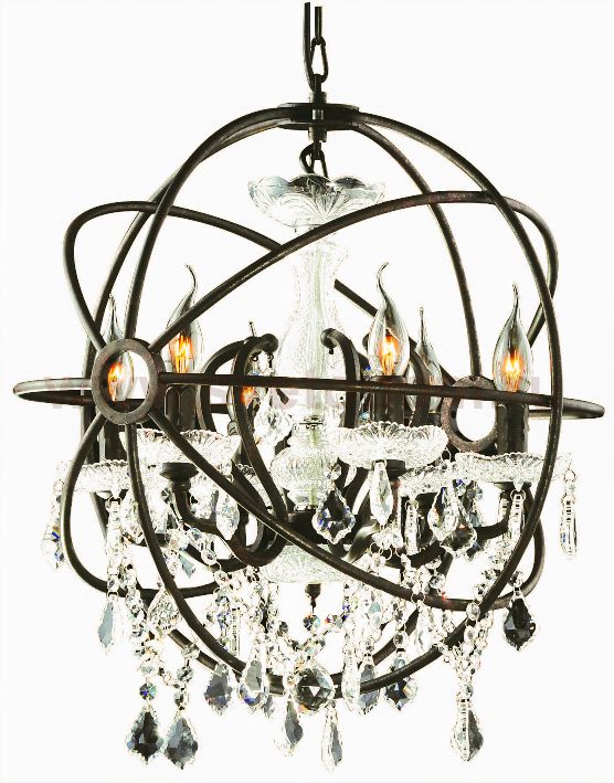 Люстра Foucault'S Orb Crystal D52 MAK interior BC11-6 Антик