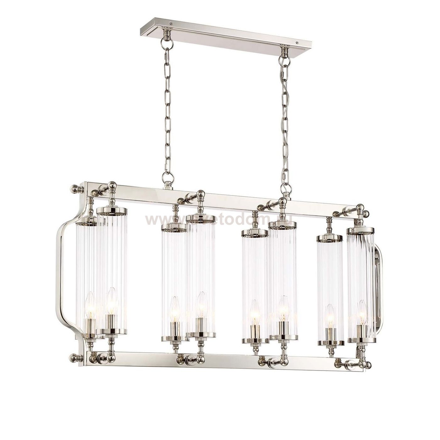 Люстра Delight BC404-8 nickel