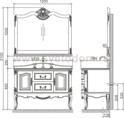 Мебель классическая BF8226