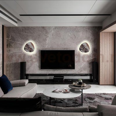 Светильник настенный бра Crystallux BILBAO AP10W LED D300 WHITE BILBAO