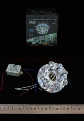 Светильник Gauss Backlight BL023 Кристал, G9, LED 4000K