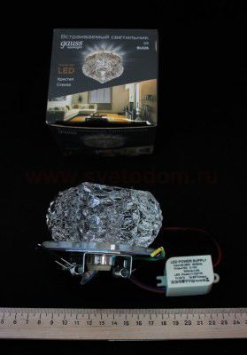 Светильник Gauss Backlight BL026 Кристал, G9, LED 2700K