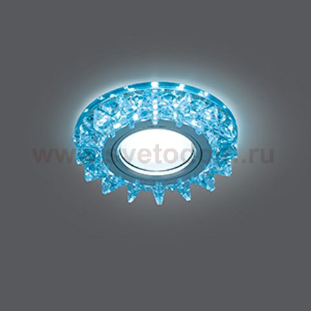 Светильник Gauss Backlight BL038 Кругл. Кристалл/Хром, Gu5.3, LED 4100K (BL038)