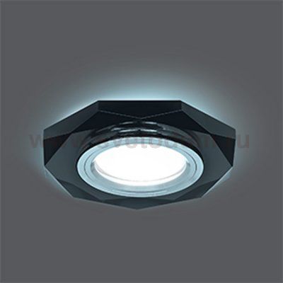 Светильник Gauss Backlight BL056 Восемь гран. Графит/Хром, Gu5.3, LED 4100K (BL056)