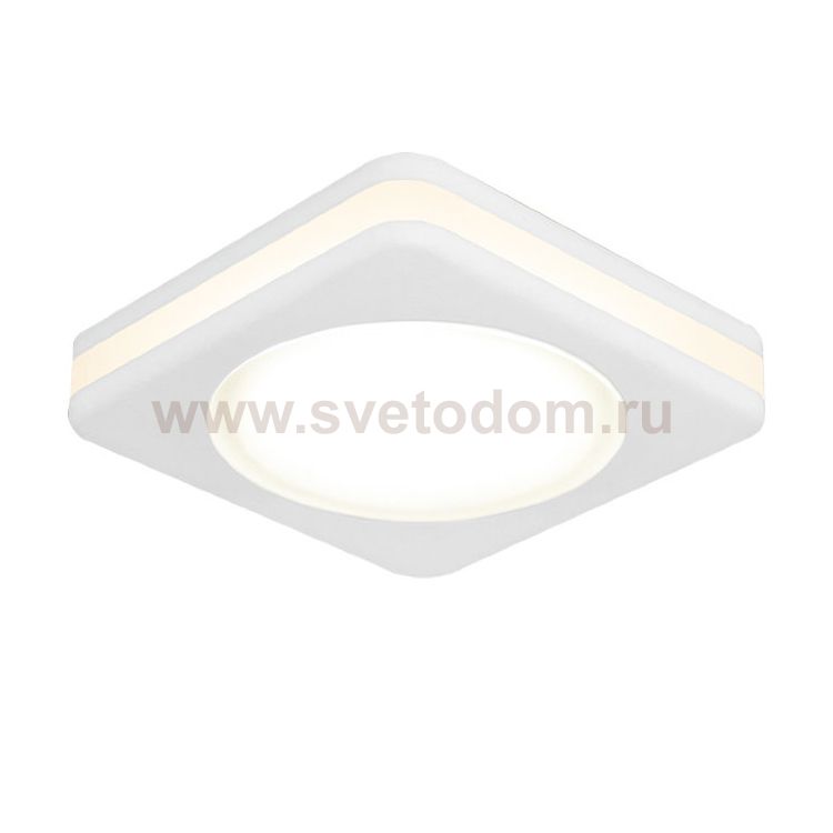 Светильник Gauss Backlight BL104 Квадрат. Белый, 8W, LED 3000K (BL104)