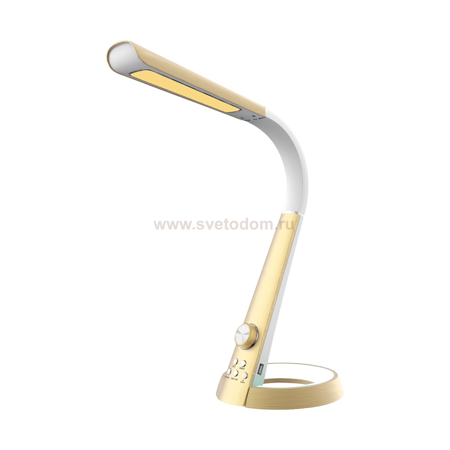 Настольная светодиодная лампа BL1063 GOLD Gerhort