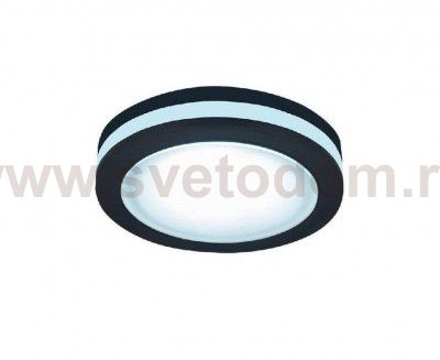Светильник Gauss Backlight BL107 Кругл. Черный, 5W, LED 4000K (BL107)