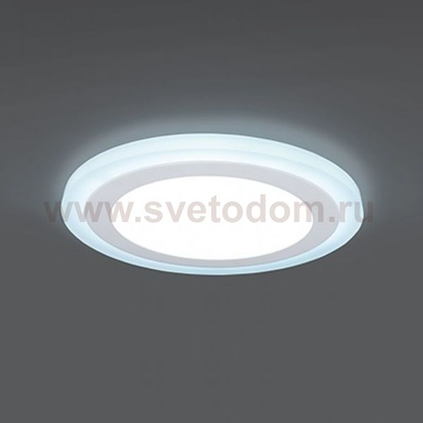 Светильник Gauss Backlight BL119 Кругл. Акрил, 12+4W, LED 4000K, ?190,