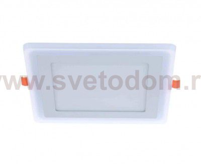 Светильник Gauss Backlight BL125 Квадрат. Акрил, 12+4W, LED 4000K, 190*190,