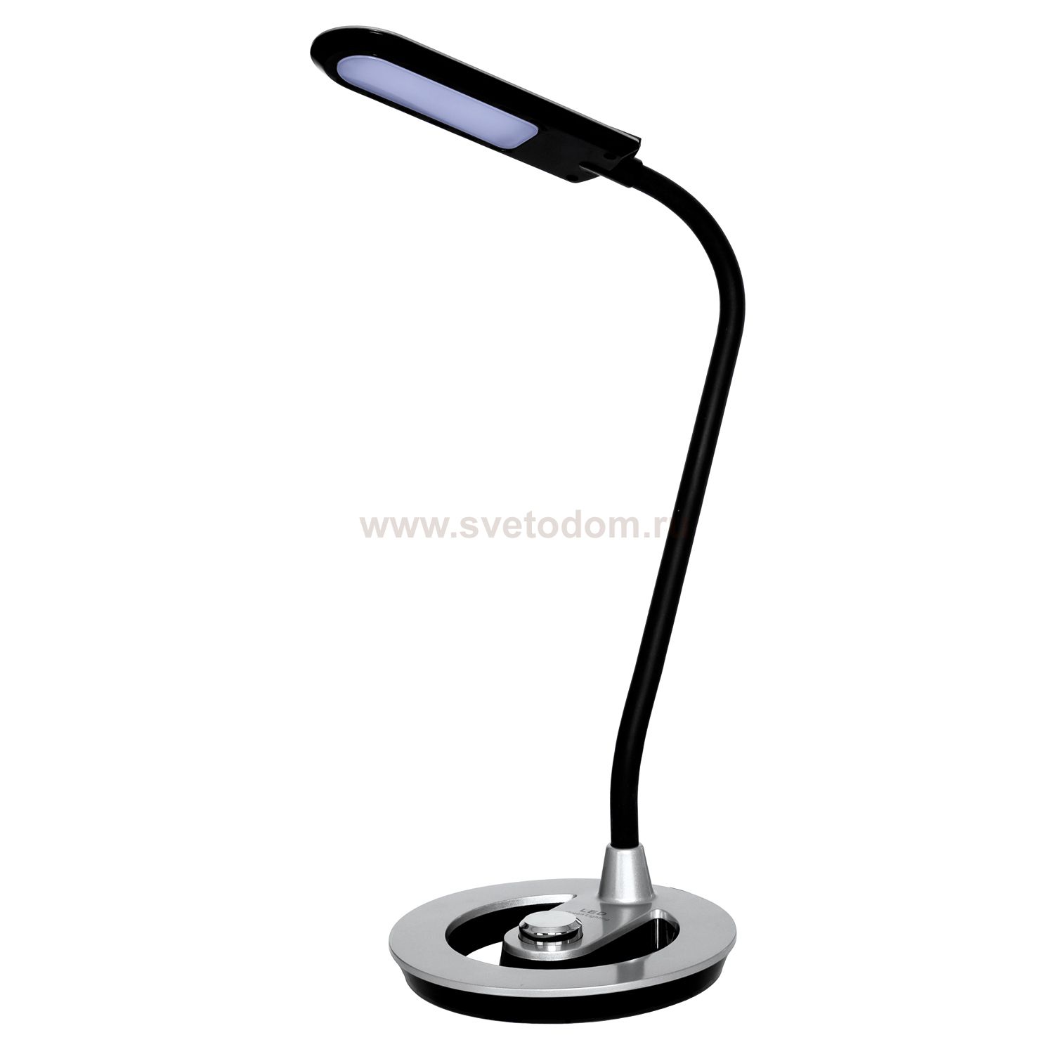 Настольная светодиодная лампа BL1392 SL+BK Gerhort