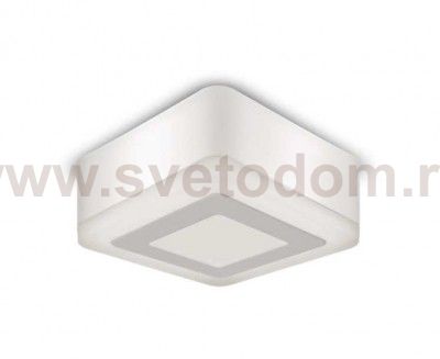 Светильник Gauss Backlight накладной BL222 Квадрат. Акрил, 6+3W, LED 3000K, 145*145 (BL222)