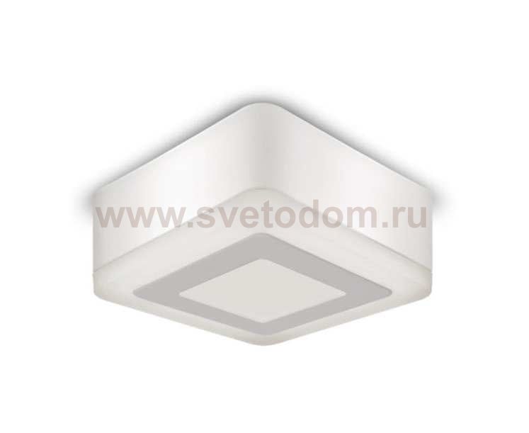 Светильник Gauss Backlight накладной BL222 Квадрат. Акрил, 6+3W, LED 3000K, 145*145 (BL222)