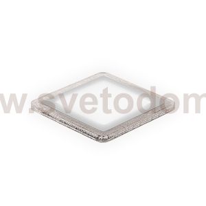 Светильник Gauss Bubbles кв12+4W, 1200lm 4000K 180-265V IP20 монт ?160 192*192*31мм 3 реж LED (BL325)