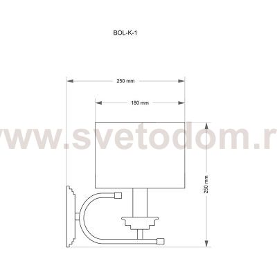 Бра KUTEK MOOD BOLT BOL-K-1 (N) 