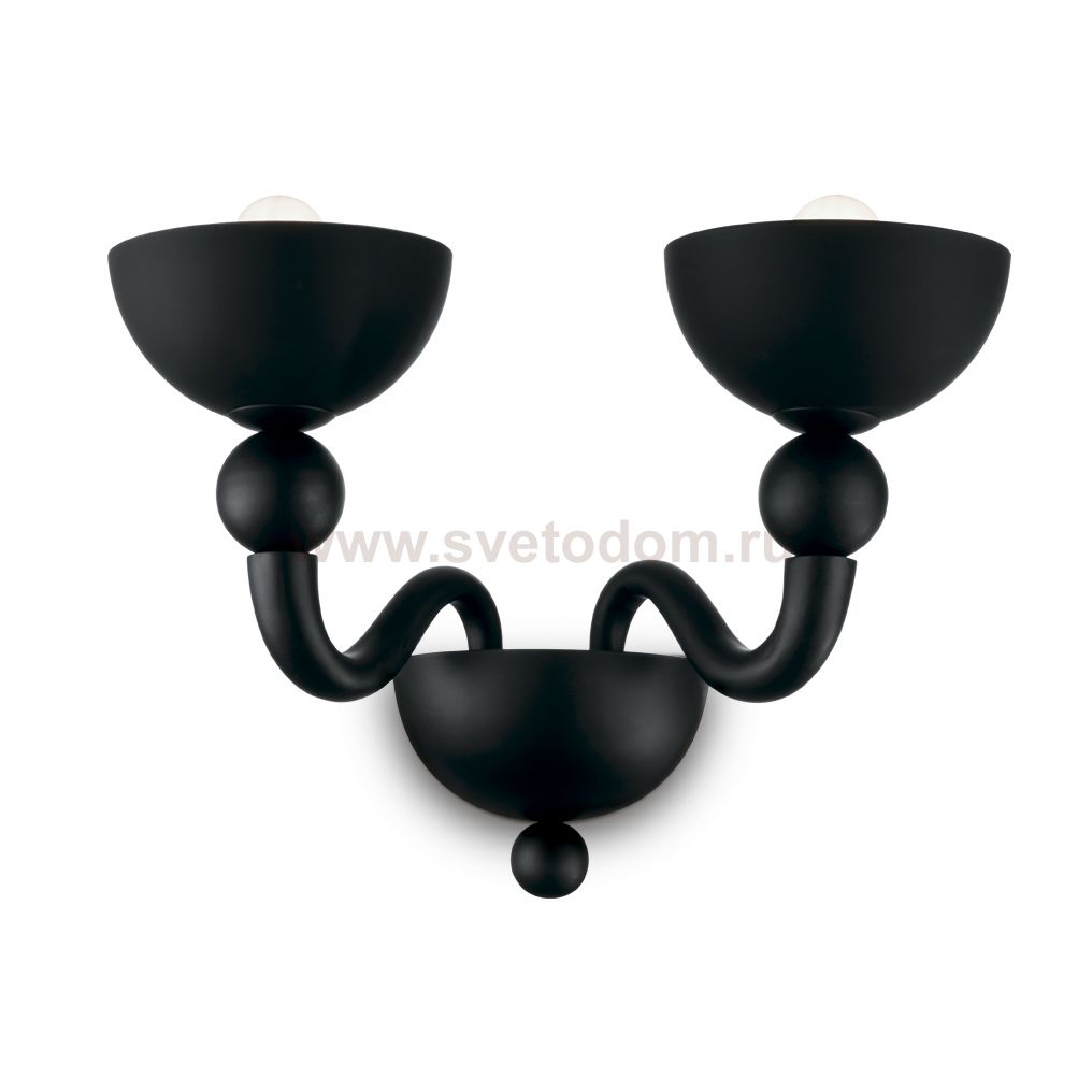 Ideal Lux BON BON AP2 NERO Настенный светильник