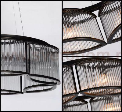 Люстра Stilio 4 black BRCH9114-4 Delight