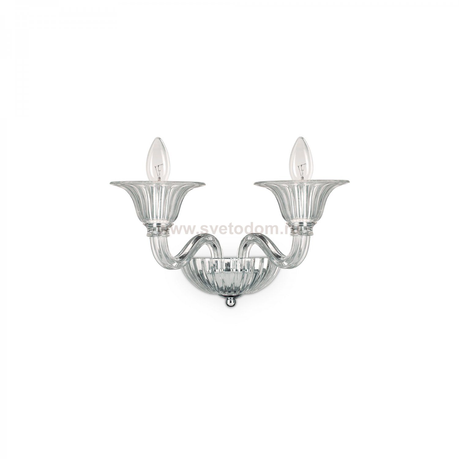 Светильник бра Ideal lux BRIGITTA AP2 TRASPARENTE (199399)