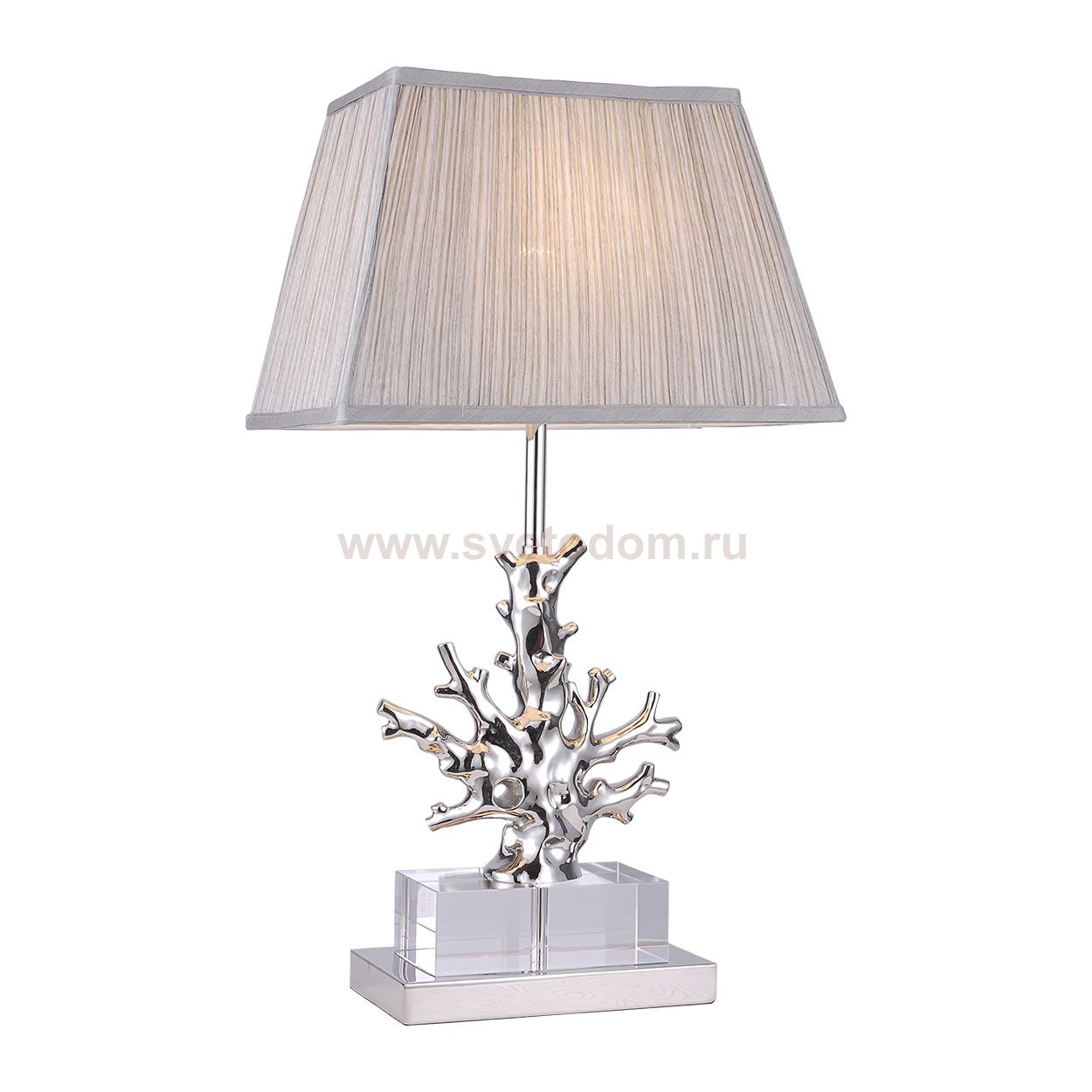 Настольная лампа Delight BT-1004 nickel