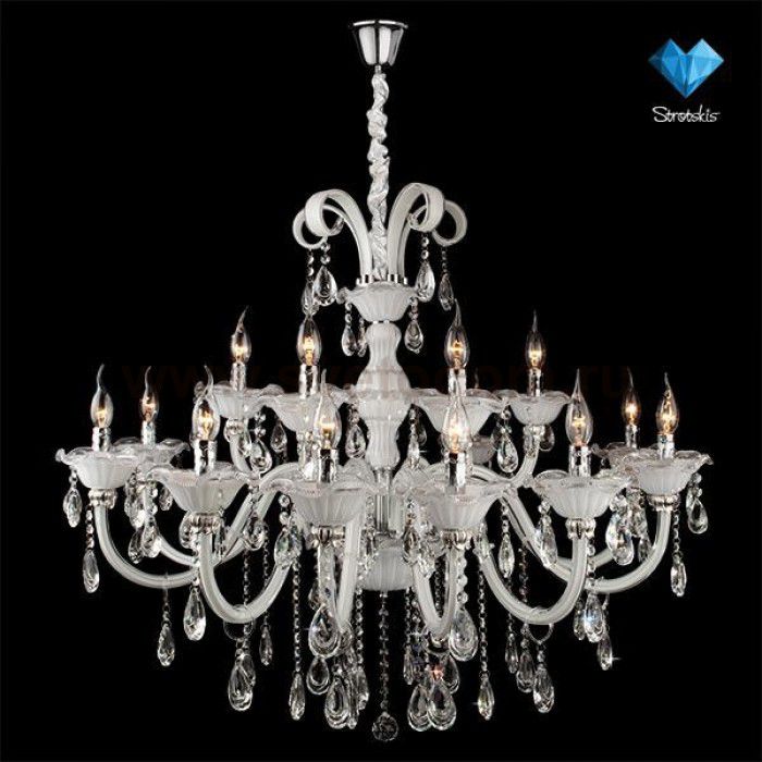 Люстра Bogates 125/10+5 Strotskis