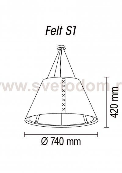 Подвесной светильник Boom A1 10