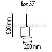 Подвесной светильник Box S7 12 03g