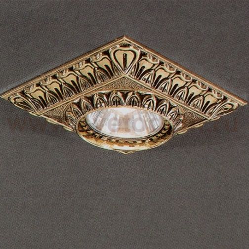 Светильник встраиваемый Reccagni Angelo SPOT 1083 BRONZO