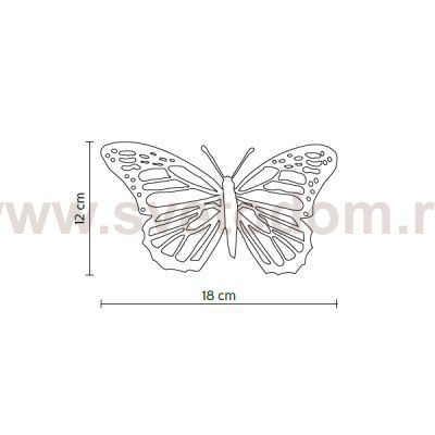 Аксессуар Karman Butterfly 12