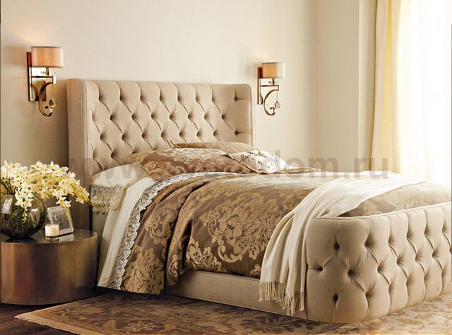 Дизайнерская кровать Onika MAK interior C-005 Бежевый