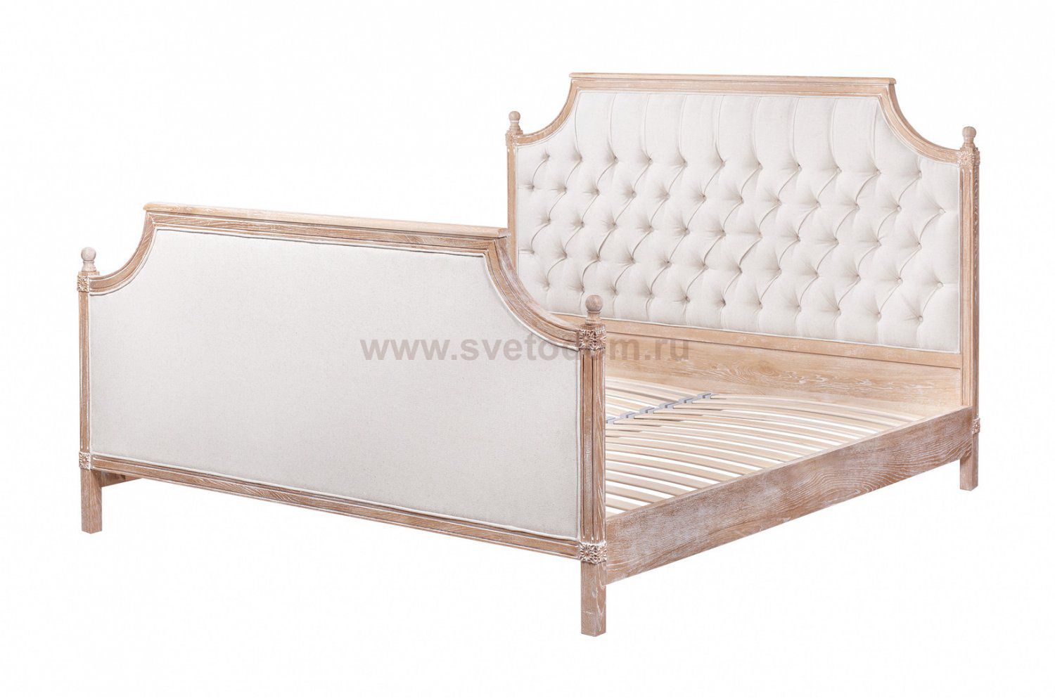 Дизайнерская кровать Lanrada MAK interior C-016 Бежевый