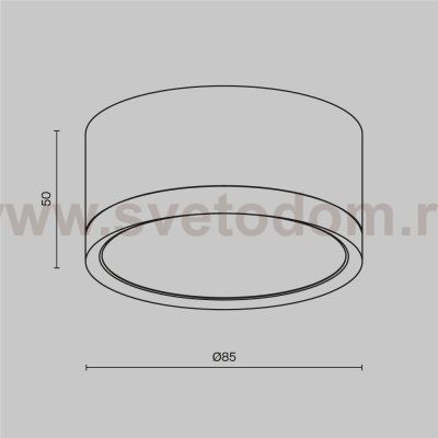 Потолочный светильник Voltega C-VGL086CL-GX53-SRD-WB