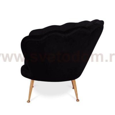 Кресло Delight C0206-1D black/gold