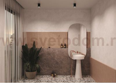 Светильник стакан Maytoni C029CL-01B черный