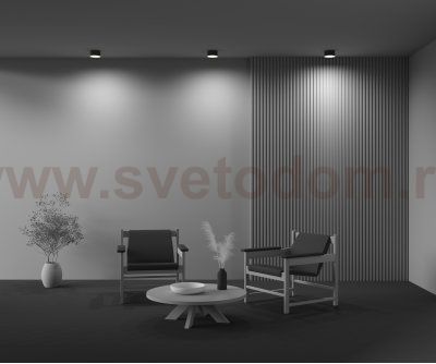 Потолочный светильник Maytoni C032CL-12W2.7K-RD-B Zon