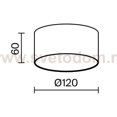 Потолочный светильник Maytoni C032CL-12W3K-RD-B Zon