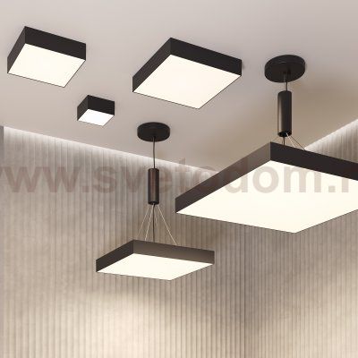 Потолочный светильник Maytoni C032CL-12W4K-SQ-B Zon