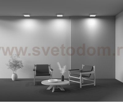 Потолочный светильник Maytoni C032CL-24W3K-SQ-W Zon