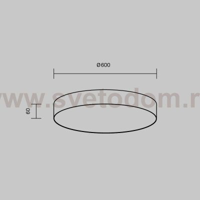 Потолочный светильник Maytoni C032CL-90W3K-RD-B Zon