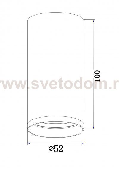 Потолочный светильник Maytoni C052CL-01MG FOCUS S